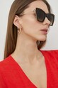 Alexander McQueen ochelari de soare nu aur AM0375S