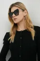 srebrna Sončna očala Alexander McQueen Ženski