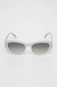 Akcesoria Alexander McQueen okulary przeciwsłoneczne AM0377S szary