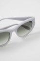 Alexander McQueen okulary przeciwsłoneczne AM0377S szary