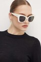 Saint Laurent okulary przeciwsłoneczne jednolita biały SL.552