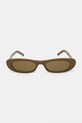 Saint Laurent okulary przeciwsłoneczne SHADE SL.557.SHADE brązowy AA00