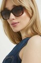 Love Moschino okulary przeciwsłoneczne gradientowa brązowy MOL054/S