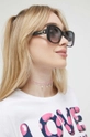 Love Moschino okulary przeciwsłoneczne gradientowa czarny MOL054/S