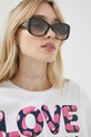 Love Moschino okulary przeciwsłoneczne MOL054/S czarny AA00