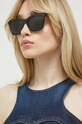Love Moschino ochelari de soare uniforme negru MOL057/S