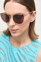 Armani Exchange okulary przeciwsłoneczne jednolita beżowy 0AX2045S
