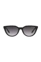 czarny Armani Exchange okulary przeciwsłoneczne Damski