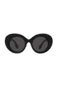 Burberry okulary przeciwsłoneczne MARGOT czarny