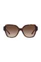 brązowy Emporio Armani okulary przeciwsłoneczne Damski