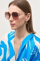 Michael Kors okulary przeciwsłoneczne EMPIRE BUTTERFLY geometryczne brązowy 0MK1127J