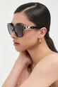 Sluneční brýle Michael Kors EMPIRE SQUARE kočičí oči černá 0MK2182U