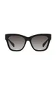 Michael Kors okulary przeciwsłoneczne EMPIRE SQUARE czarny