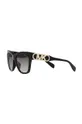 czarny Michael Kors okulary przeciwsłoneczne EMPIRE SQUARE