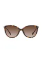 Michael Kors okulary przeciwsłoneczne DUPONT brązowy