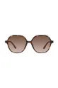 Michael Kors okulary przeciwsłoneczne BALI brązowy
