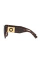 Versace okulary przeciwsłoneczne 0VE4437U brązowy