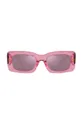 Сонцезахисні окуляри Versace рожевий