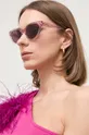 рожевий Сонцезахисні окуляри Love Moschino Жіночий