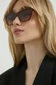 brązowy HUGO okulary przeciwsłoneczne Damski