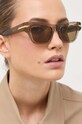 Солнцезащитные очки Bottega Veneta кошачий глаз коричневый BV1122S
