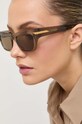 Аксессуары Солнцезащитные очки Bottega Veneta BV1122S коричневый