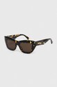 Bottega Veneta okulary przeciwsłoneczne BV1218S brązowy AA00
