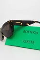 brązowy Bottega Veneta okulary przeciwsłoneczne