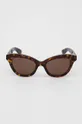 Alexander McQueen okulary przeciwsłoneczne AM0391S Tworzywo sztuczne