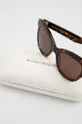 коричневый Солнцезащитные очки Alexander McQueen AM0391S