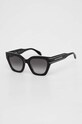 Alexander McQueen ochelari de soare AM0398S negru AA00
