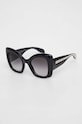 Γυαλιά ηλίου Alexander McQueen AM0402S μαύρο AA00