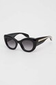 Alexander McQueen ochelari de soare AM0403S AM0403S negru AA00