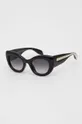 Γυαλιά ηλίου Alexander McQueen AM0403S μαύρο