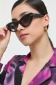 чорний Сонцезахисні окуляри Alexander McQueen AM0407S Жіночий