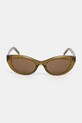 Sluneční brýle Saint Laurent SL.M115 hnědá AA00