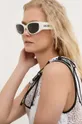 білий Сонцезахисні окуляри Balenciaga Жіночий