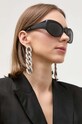 Balenciaga ochelari de soare uniforme negru BB0267S