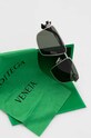 Sluneční brýle Bottega Veneta BV1223S stříbrná
