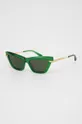 Сонцезахисні окуляри Bottega Veneta зелений