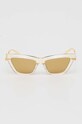 Akcesoria Bottega Veneta okulary przeciwsłoneczne BV1241S złoty