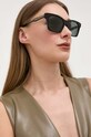 Gucci okulary przeciwsłoneczne prostokątne czarny GG1299S