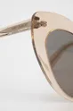 beżowy Saint Laurent okulary przeciwsłoneczne