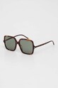 Saint Laurent okulary przeciwsłoneczne SL.591 brązowy AA00