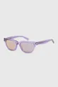 Saint Laurent okulary przeciwsłoneczne fioletowy