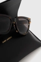 marrone Saint Laurent occhiali da sole