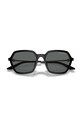 Armani Exchange okulary przeciwsłoneczne 0AX4139SU czarny