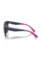 granatowy Armani Exchange okulary przeciwsłoneczne