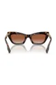 brązowy Burberry okulary przeciwsłoneczne