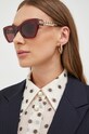 Michael Kors ochelari de soare ochi de pisică burgundia 0MK2205